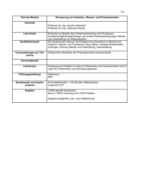 Prüfungsordnung für den Masterstudiengang Integrales Bauen an ...