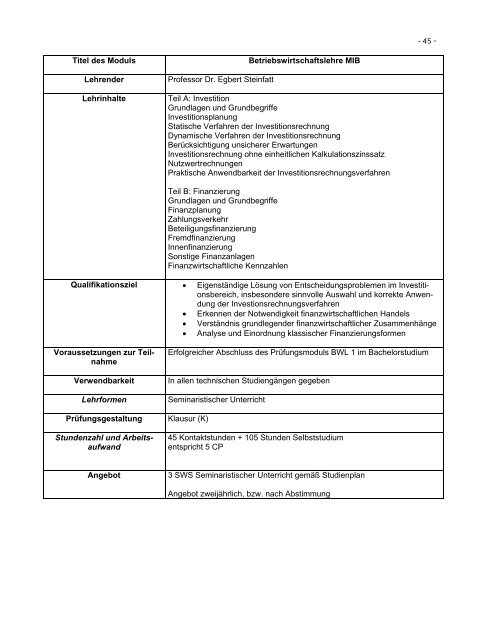 Prüfungsordnung für den Masterstudiengang Integrales Bauen an ...