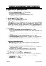 Übersicht Verpflichtungsklage