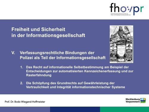 Präsentation zum Vortrag (255.92 kB) - Fh-guestrow.de