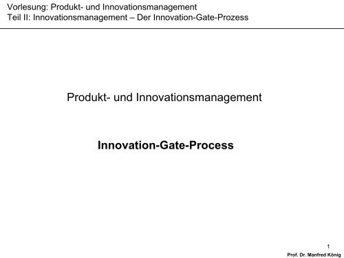 Innovation-Gate-Process - Hochschule Ludwigshafen am Rhein
