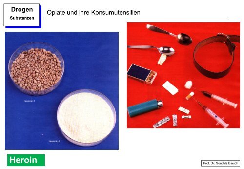 Ausgewählte psychoaktive Substanzen: Ursprung, Konsumformen ...