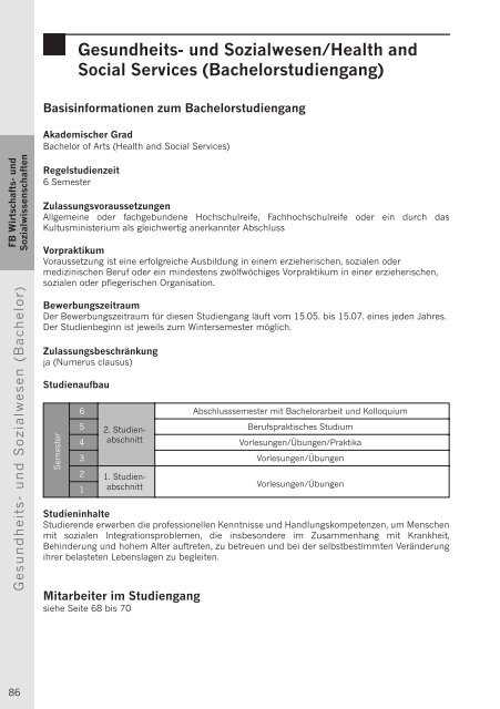 Studienführer Wintersemester 2008/09 - Fachhochschule Nordhausen