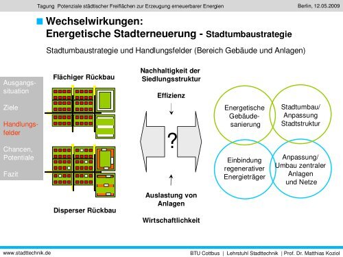 Energetische Stadterneuerung