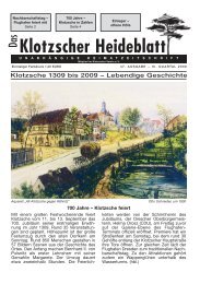 HEIDE- POTHEKE - Klotzscher Heideblatt