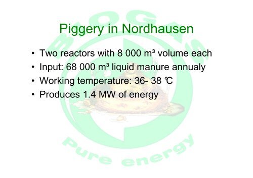 Using of the alternative energy sources with examples of biogas ...