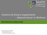 Vitamins and Supplements - Fred Hutchinson Cancer Research ...