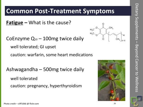 Vitamins and Supplements - Fred Hutchinson Cancer Research ...