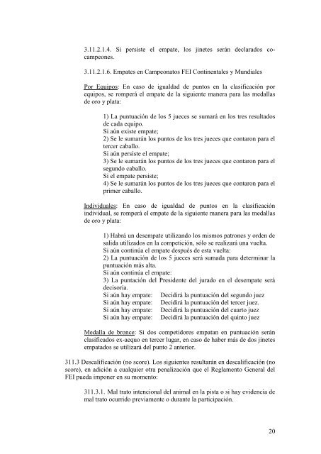 (Real Federación Hípica Española) referentes al Reining - La Codina