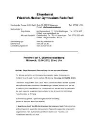 Protokoll der 1. EB-Sitzung vom 10.10.2012 - Friedrich-Hecker ...