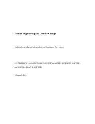 Human Engineering and Climate Change - S. Matthew Liao
