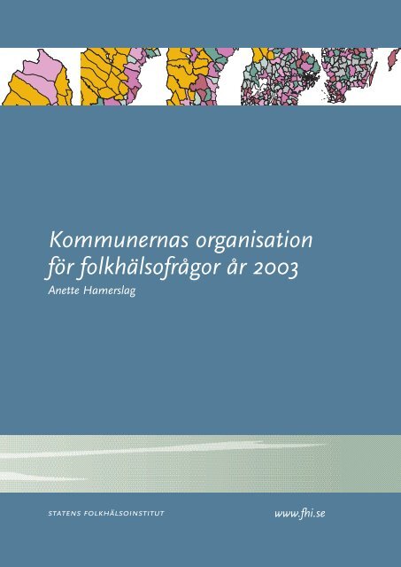 Kommunernas organisation för folkhälsofrågor år 2003 - Statens ...