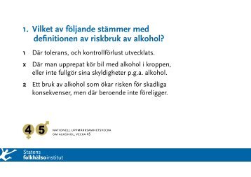 Tipspromenad om riskbruk av alkohol, 725 kB