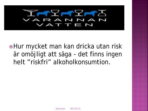 Graviditet och alkohol - Mona Göransson, 2,43 MB