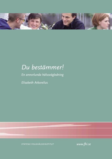 Du bestämmer! - Statens folkhälsoinstitut