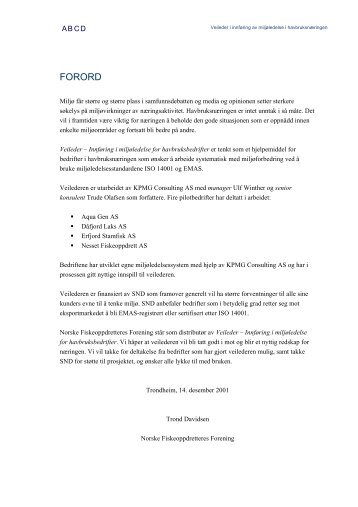 Miljøveilederen (pdf) - FHL