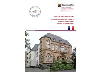 FHöV Rheinland-Pfalz - Fachhochschule für öffentliche Verwaltung
