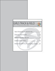 Girls Track Field Florida High School Athletic Association