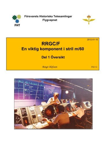 Rrgc/F del 1 - Försvarets Historiska Telesamlingar,FHT