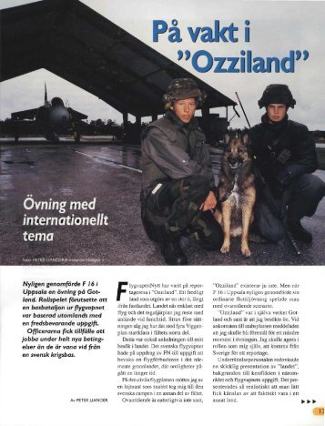 På vakt i "Ozziland"