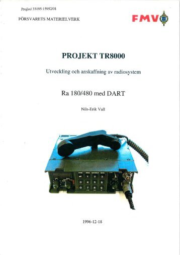 Radiosystem RA 180/480 - Försvarets Historiska Telesamlingar,FHT