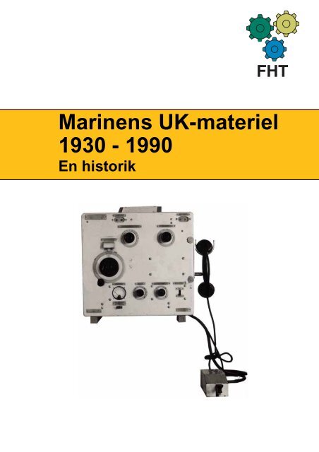 Marinens UK-materiel 1930 - 1990