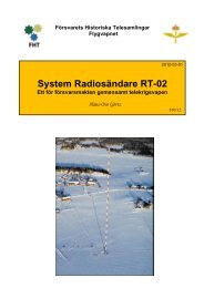 System Radiosändare RT-02 - Försvarets Historiska Telesamlingar ...