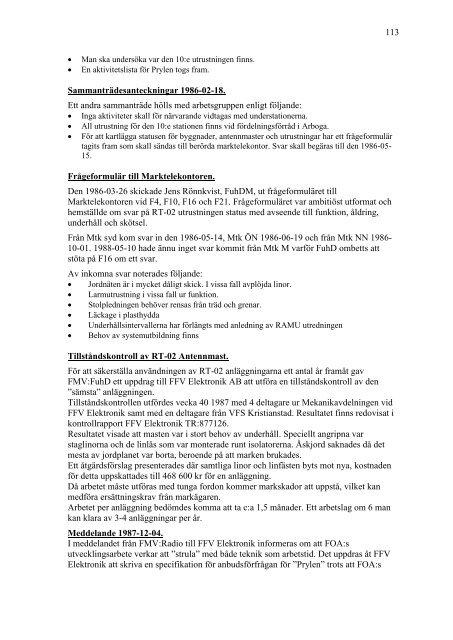 System Radiosändare RT-02 - Försvarets Historiska Telesamlingar ...