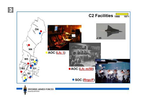 History of C2-systems in the SWEDISH AIR FORCE