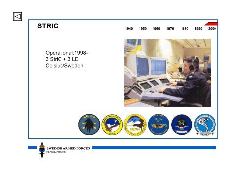 History of C2-systems in the SWEDISH AIR FORCE