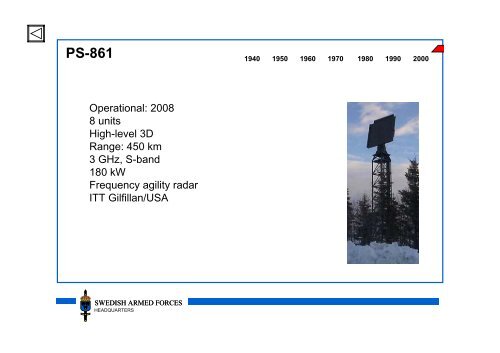 History of C2-systems in the SWEDISH AIR FORCE