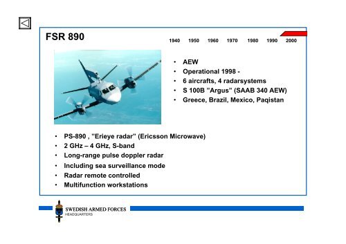 History of C2-systems in the SWEDISH AIR FORCE