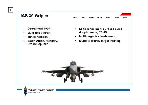 History of C2-systems in the SWEDISH AIR FORCE