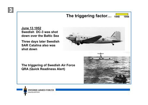 History of C2-systems in the SWEDISH AIR FORCE