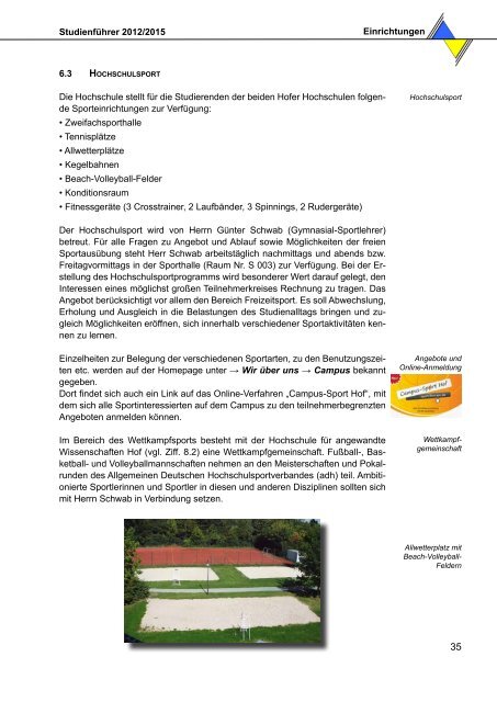 Studienjahrgang 2012/2015 - FHVR AIV