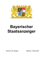 Bayerischer Staatsanzeiger - FHVR AIV