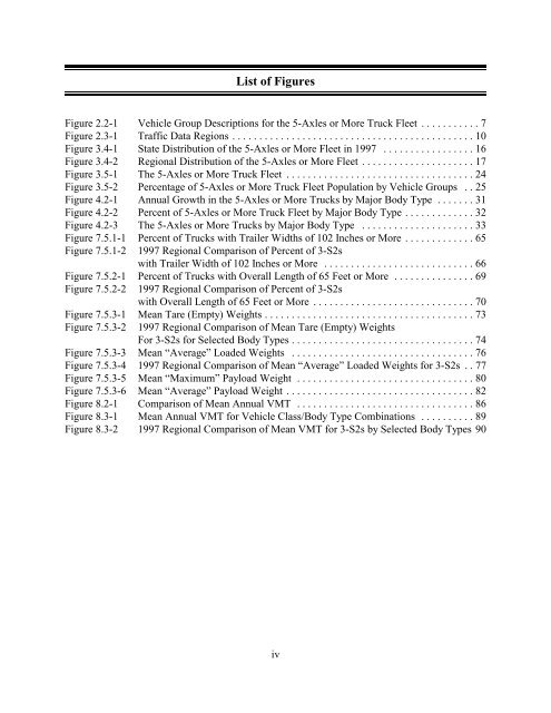 Analysis of the Vehicle Inventory and Use Survey for Trucks ... - About