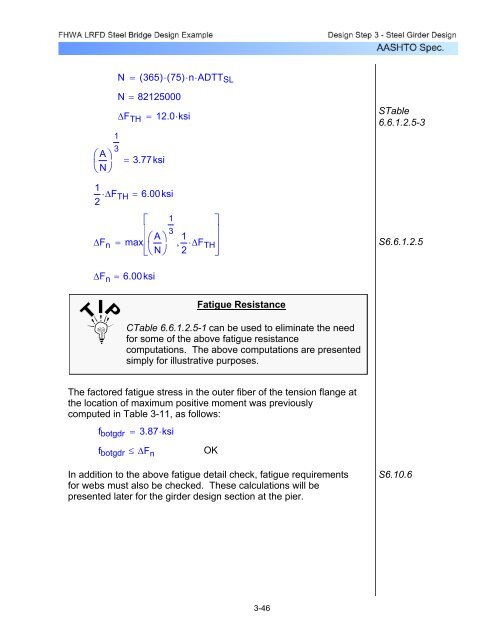 Steel Design Lrfd Example For this design e