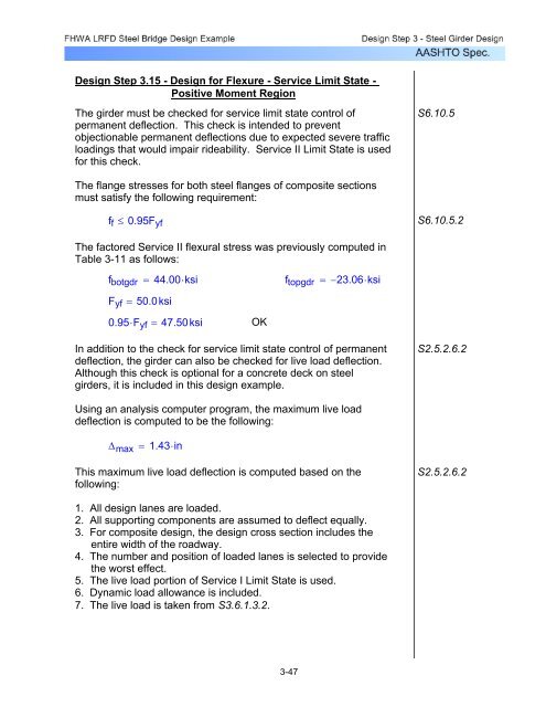 Steel Design Lrfd Example Design S