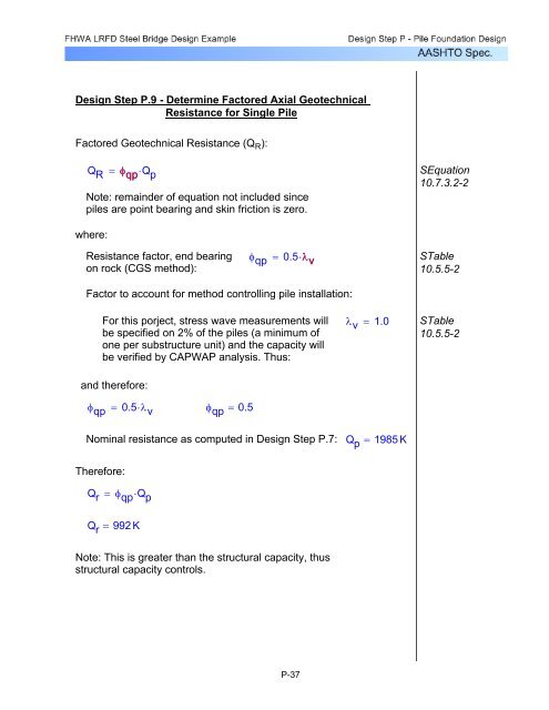 Steel Design Lrfd Example Design S