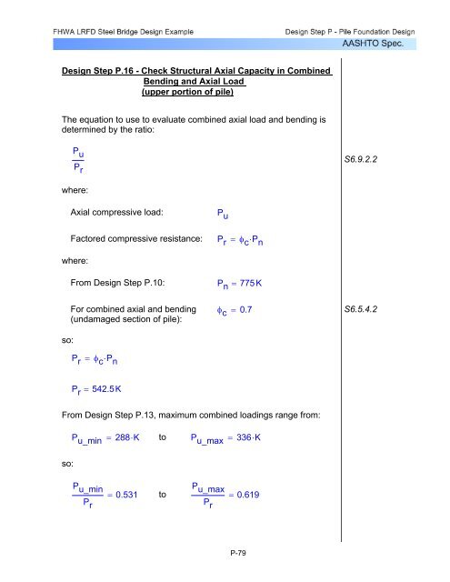 Steel Design Lrfd Example Design S