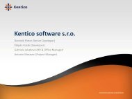 Kentico software s.r.o.