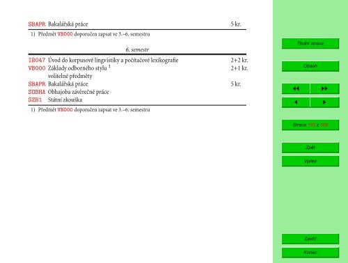 Studijní katalog - Fakulta informatiky - Masarykova univerzita