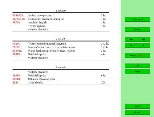 Studijní katalog - Fakulta informatiky - Masarykova univerzita