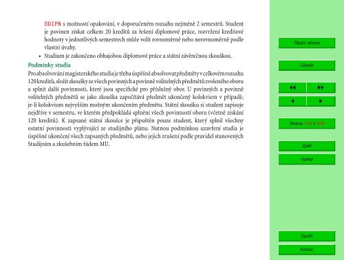 Studijní katalog - Fakulta informatiky - Masarykova univerzita