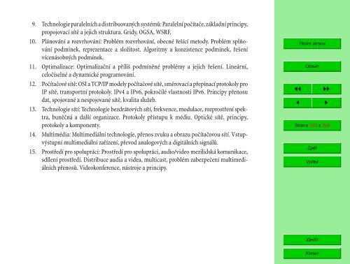 Studijní katalog - Fakulta informatiky - Masarykova univerzita