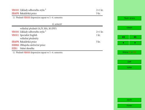 Studijní katalog - Fakulta informatiky - Masarykova univerzita