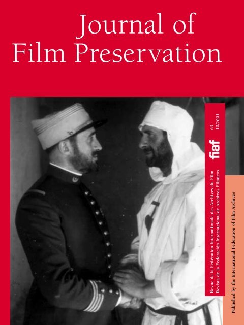Journal of Film Preservation - FIAF