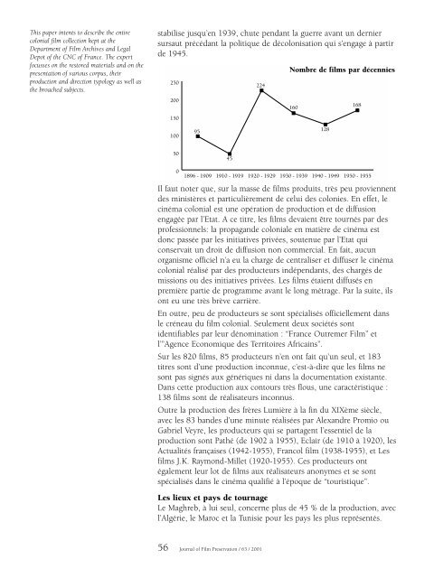 Journal of Film Preservation - FIAF