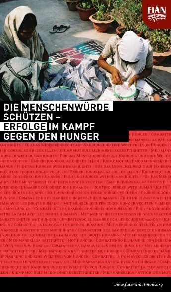 die menschenwürde schützen – erfolge im kampf ... - FIAN Österreich